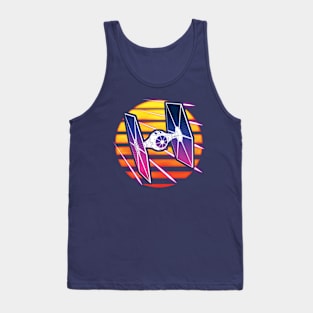 Synthwave TIE Fighter Tank Top